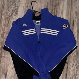 Adidas Vintage 90s Soccer Zip-Up